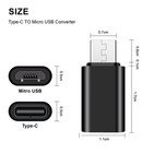 Lot Usb 3 1 Type C Female To Micro Usb Male Adapter Converter Connector Usb-c
