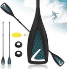 Carbon Sup Paddle 4 Piece Adjustable Kayak Paddle Stand Up Paddleboard Paddles