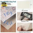 Anti-slip Rug Pad Grippers Thickened Carpet Mat Under Area Rugs Suitable For Har