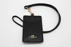 Coach Women s Id Lanyard In Black