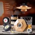 Cocktail Smoker Kit-6 Flavors Wood Chips Bourbon Smoker Kit Whiskey Smoker