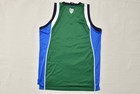 Adidas Nba Dallas Mavericks Jersey Men s Green   Blue Regular Size L Lenght   2