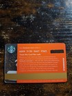 New 2014 San Diego Skyline California Starbucks Gift Card No Value  6099
