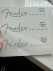 1pcs Fender Stratocaster Usa Guitar Headstock Waterslide Transfer Decals Sticker