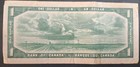 1954 Canada 1 Dollar P66b Devils Face Sig Beattie-coyne  Sa0266049 