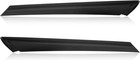 Compatible With 2014-2018 Kia Soul Molding Pair Windshield Pillar Trim Exterior 