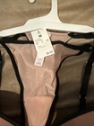 Auden Lingerie  2pc Ice Rose Pink black   New  Size Medium
