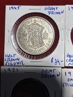 Great Britain Silver Coin Lot 6  2 Half Crowns Two Shilling Florin 2 One Shill