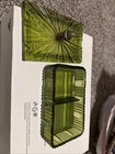 Vintage Green Glass Ashtray 