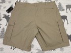 Quicksilver Mens Cargo Shorts Twill Size 40 Khaki