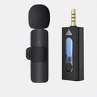 Lavalier Wireless Microphone Audio Video Recording Mini Mic For Iphone android