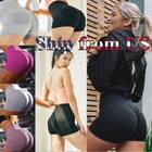 Women s Shorts Running Yoga Gym Pants Sports Workout Beach High Waist Short