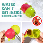 Infant Bath Toys For 18 Months - No Hole Animal Bathtub Toys  Baby Bath Tub Toys