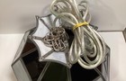 Vintage Coors Lightbeer Faux Stained-glass Hanging Light Lamp Sign Tiffany Style