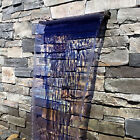Pondmaster Led Lighted Waterfall 12 Inch Spillway For Gardens Or Pools  Blue