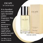 Escape By Calvin Klein Cologne For Men Edt 3 3  3 4 Oz New In Box