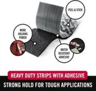 Velcro Brand Heavy Duty Fasteners 4x2 Inch Strips With Adhesive 8 Sets Hol V