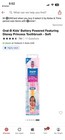 Oral-b Disney Moana Kids Battery Electric Toothbrush Soft Purple