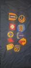 Collection Of 10 Vintage Us Military Patches Badges Insignia