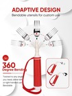 Adaptive Utensils For Disability Gadgets Swivel Fork Spoon Easy Grip Safe Sta