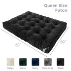  8  Futon Mattress Queen Size  Extra Thick Futons Sofa Couch Bed  Velvet Floor 