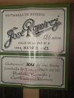 Jose Ramirez Model 125 A  os Classical Guitar  2012