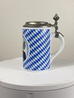 Vintage German Beer Stein King Ludwig Ii Of Bavaria Rein Zinn Lid
