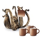 Vintage-style Resin Octopus Table Topper octopus Mug Holder coffee Mug Holder