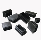Square Rectangular Plastic End Caps Pipe Plug Tube Inserts Bungs Blanking Plugs