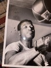 1960 Sugar Ray Robinson Type 1 Photo American Boxing Legend Boxer Golden Gloves