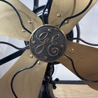 Antique Ge 16    Blade  Oscillating 3 Speed Fan Aou Ac1
