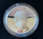 2019 Queen s Beasts The Falcon Of The Plantagenets Uk 1oz Silver Proof Coin Ogp