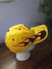 Ricky Carmichael  4 Signed H3 Sportgear Flame Hat Motocross Rc4 Autograph Y2k