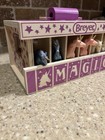 Breyer Unicorn Magic Wooden Horse Stable Playset W 6 Stablemate Unicorn Horses