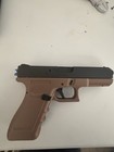Toy 2 Tone G17c with Fake Blue Sear tan Bottom Plate Kris   s Vector 