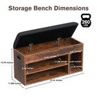 31  Lift Top Shoe Storage Bench