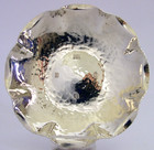 Irish Solid Sterling Silver Planished Dish 1970 Royal Irish Silver Co