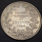 Rare 1856 France Beauvais Caisse D   escompte Silver Jeton Stern Paris 1800s Coin