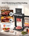 Vevor 2-in-1 Manual Meat Tenderizer   Beef Jerky Slicer Steak Turkey Pork