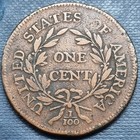 1795 Flowing Hair Large Cent 1c Better Grade Fine Details  95814