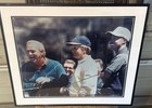 Framed Photo Tiger Woods Jack Nicklaus Arnold Palmer At 1996 Masters 22   x24   