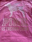 Victoria Secret Pink Fashion Show T-shirt M  And 2 Piece Bag Set New With Tags