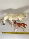 Breyer Retired Horse  Mare    Foal Set 1175 Susecion Mold 580   Le Fire Mold 581