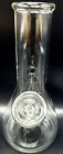 5  Clear Mini Beaker Bong With Carb Tobacco Hookah Water Pipe Glass Free Screens