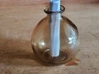 Smokey Glass Vase Two Seams Storage Bottle Decorative Marked No  4 On Bottom