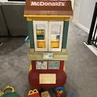 Fisher Price Mcdonald   s Drive Thru Playset Vtg 1988 Rare