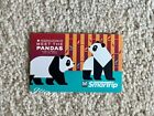Limited Edition 2025 Panda Washington Dc Smartrip Metro Card  pre-loaded  2 25 