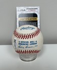 Ken Griffey Jr Signed Official Al Baseball Bobby Brown  Mariners Jsa Coa