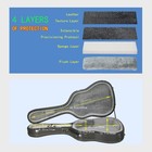 Epp 40  41  Acoustic Guitar Case Hardshell Headstock Protector W Shoulder Straps