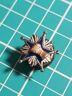 Vtg Patrons Of Husbandry Screw Back Sterling Silver Lapel Pin